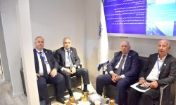 حضور رئیس و هیأت رئیسه اتاق بازرگانی کرکوک عراق در غرفه اتاق کرمانشاه در ایران‌اکسپو