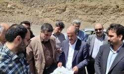 بازدید معاون وزیر راه و شهرسازی از بزرگراه کرمانشاه ـ سنقر