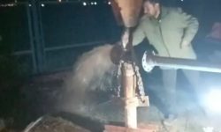 مشکل فنی آب شرب روستاییان کنگاور، رفع شد