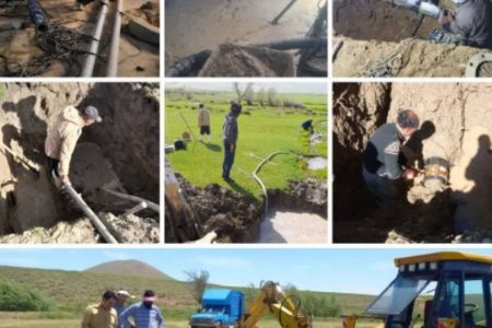 ۴ خط انتقال آب سنقروکلیایی مرمت شد