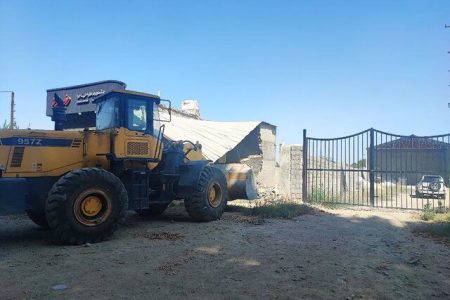 عرصه اثر تاریخی ملی تاق‌بستان، از ساخت‌وسازهای غیرمجاز پاکسازی میشود