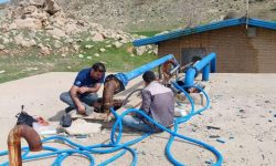 تجهیز و احیای تأسیسات آبرسانی در روستاهای گیلان‌غرب