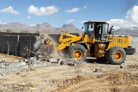۲۲ مورد ساخت‌وساز غیرمجاز در سراب نیلوفر قلع و قمع شد