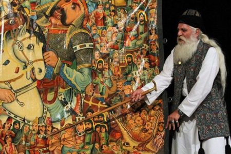 برگزاری دومین جشنواره بین المللی شاهنامه خوانی و نقالی تاق بستان در کرمانشاه