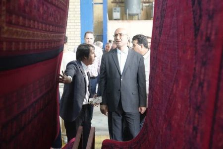 استفاده از ظرفیت تولید فرش در کرمانشاه