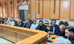 نشست جمعی فعالان اقتصادی با جانشین فرماندار و هیأت نمایندگان اتاق کرمانشاه