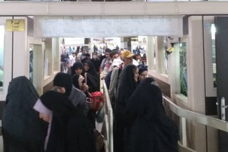 تردد ۸ هزار و ۶۴۷ زائر عتبات عالیات از پایانه مرزی خسروی از ابتدای ماه محرم تاکنون