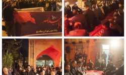 مراسم عزاداری سیدالشهدا در شهرداری کرمانشاه