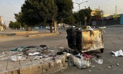 انباشت زباله در برخی از محلات شهر کرمانشاه