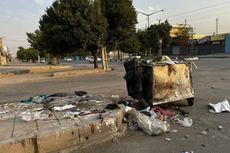 انباشت زباله در برخی از محلات شهر کرمانشاه