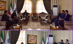 مدیرکل تأمین اجتماعی با رئیس اتاق بازرگانی کرمانشاه دیدار کرد