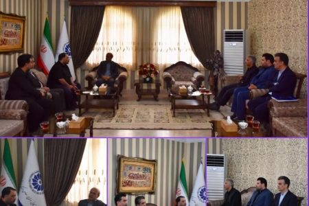 مدیرکل تأمین اجتماعی با رئیس اتاق بازرگانی کرمانشاه دیدار کرد