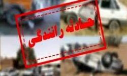 ۲ کشته و ۵ مصدوم در حادثه رانندگی در محور سنقر به بیستون 