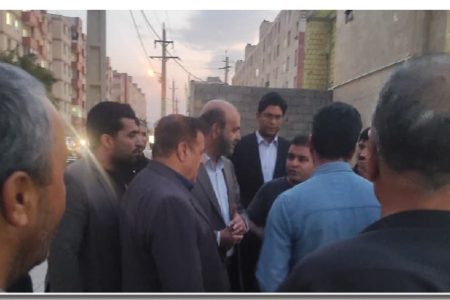 دیدار سرپرست شهرداری با مردم مناطق حاشیه شهر کرمانشاه 