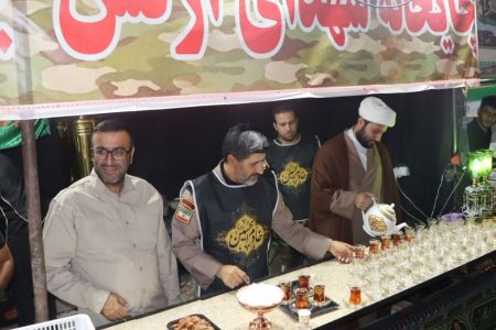 خدمات‌رسانی تیپ ۱۸۱ زرهی ارتش به زائران اربعین در مرز خسروی