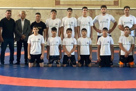 کرمانشاه قهرمان رقابت های چندجانبه کشتی