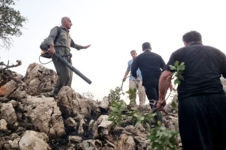 آتش‌سوزی در منطقه شرکان پاوه مهار شد