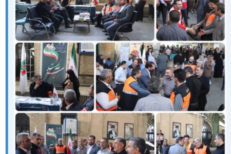 میز ارتباط مردمی اداره کل راهداری و حمل و نقل جاده‌ای استان کرمانشاه به مناسبت هفته دولت