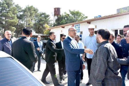 بازدید استاندار کرمانشاه از ساختمان جدید اتاق بازرگانی کرمانشاه