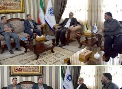 رئیس اتاق بازرگانی کرمانشاه با مدیرعامل ایرنا دیدار کرد