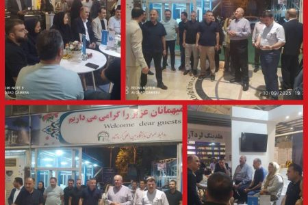 بازدید هیأت تجاری از نمایشگاه صنعت ساختمان در نمایشگاه بین المللی کرمانشاه