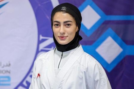 درخشش آتوسا گلشادنژاد، قهرمان کاراته کرمانشاه در ریاض عربستان