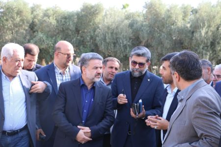 بازدید هیأت کمیسیون صنایع و معادن مجلس از مرز خسروی