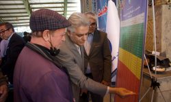 برپایی میز خدمت شرکت آب و فاضلاب استان کرمانشاه در مسجد جامع