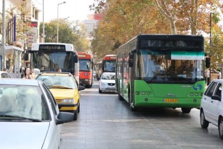 پرداخت کرایه اتوبوس در کرمانشاه الکترونیکی می‌شود