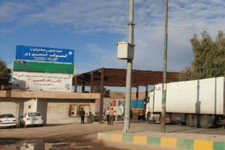 افزایش ۲۴ درصدی وزن کالاهای صادراتی از گمرک خسروی