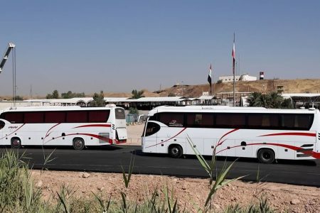 اعزام مستقیم زائران از پایانه مرزی خسروی به کربلا با همان ناوگان ورودی از سراسر کشور