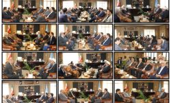 دیدار جمعی از مسئولان و مدیران با رئیس کل دادگستری استان کرمانشاه