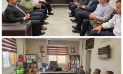 دیدار مدیرکل راهداری و حمل و نقل جادهای استان کرمانشاه با رئیس پلیس راه استان