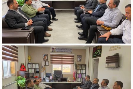 دیدار مدیرکل راهداری و حمل و نقل جادهای استان کرمانشاه با رئیس پلیس راه استان