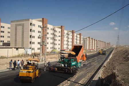رفع نقطه پرحادثه تقاطع کارخانه سیمان غرب در کریدور بزرگراه راه کربلا